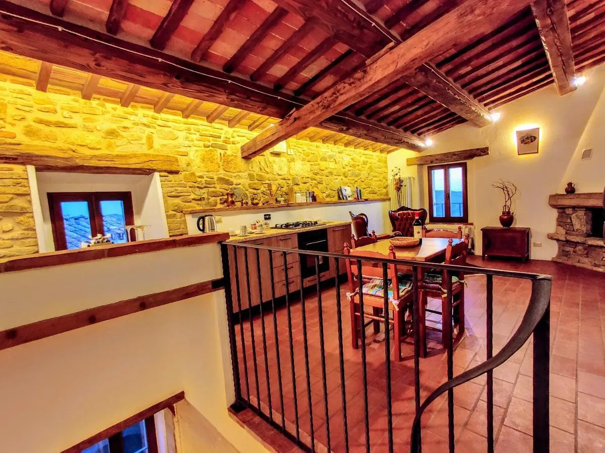 Historic 14Th Century Palazzo Apartments Sarteano