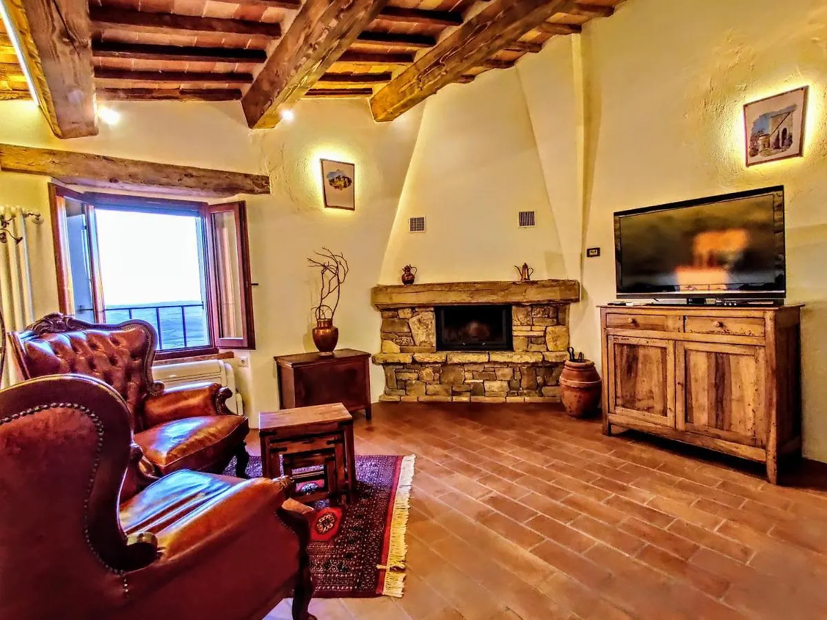 Historic 14Th Century Palazzo Apartments Sarteano