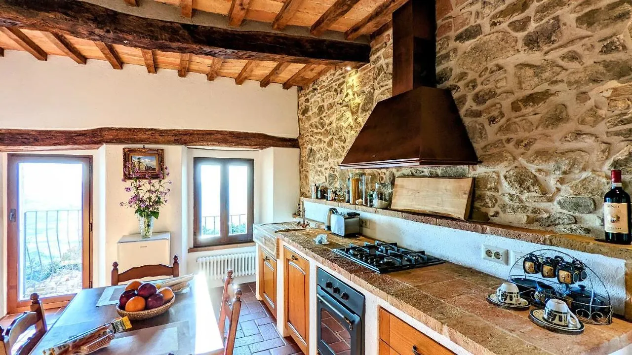 Historic 14Th Century Palazzo Apartments Sarteano Italie